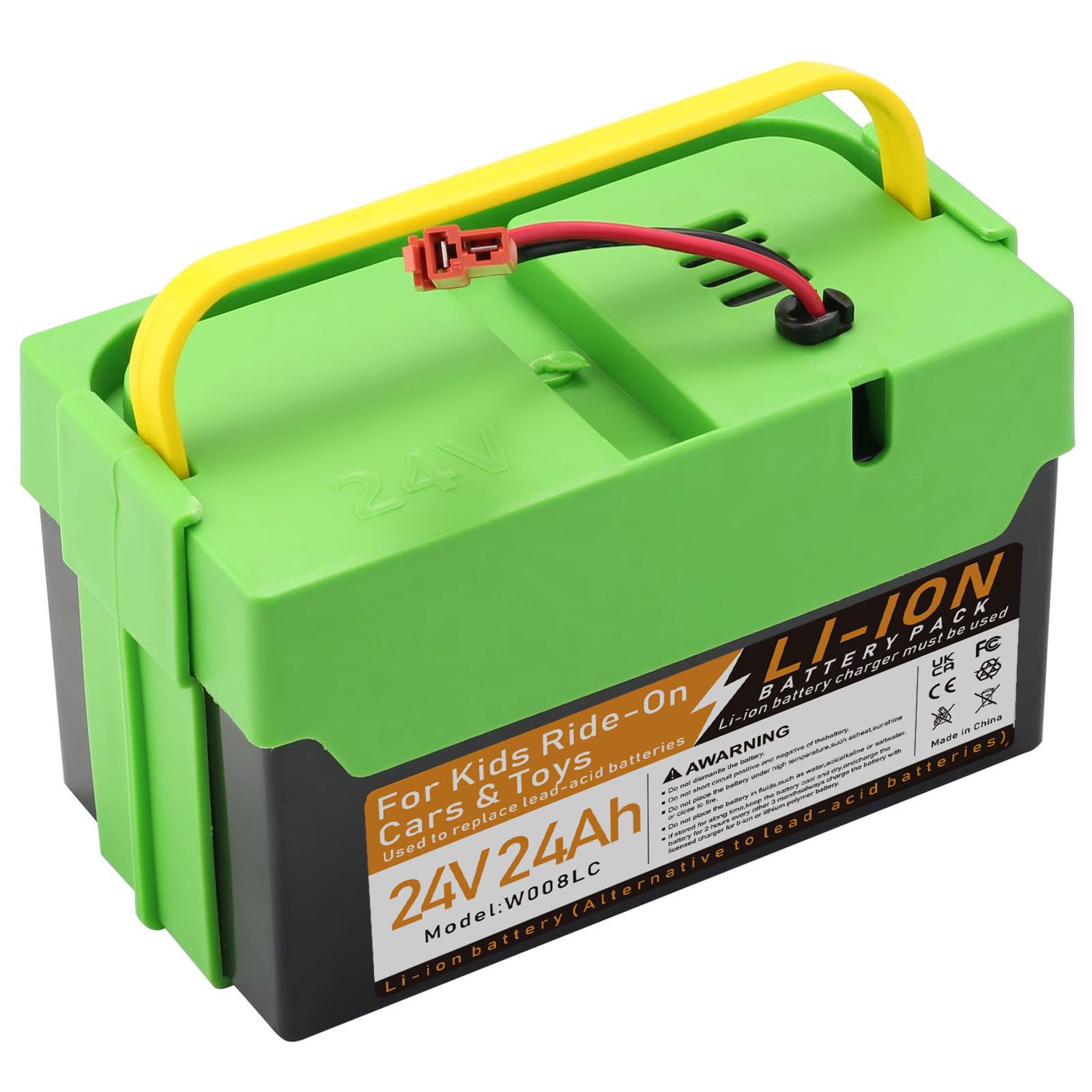 W*h様 AC09 Li-ion BATTERY 24V 105g Amazon.com: 24V 24Ah Li-ion Rechargeable Battery